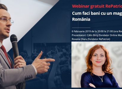 RePatriot invită românii de pretutindeni să facă un pas pentru deschiderea de afaceri online în țară