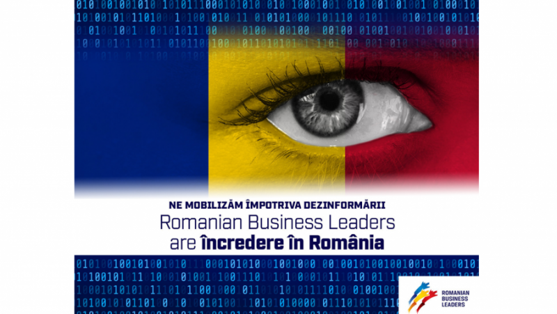 Romanian Business Leaders are încredere în România, dar ia atitudine împotriva războiului informațional